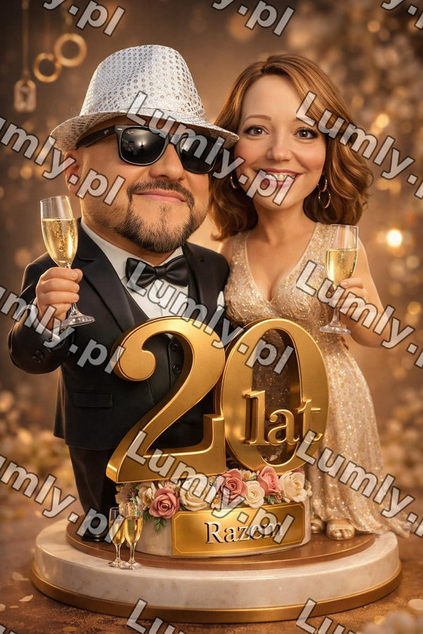 Plakat w czarnej ramce za szkłem - Rozmiar 30×45 cm