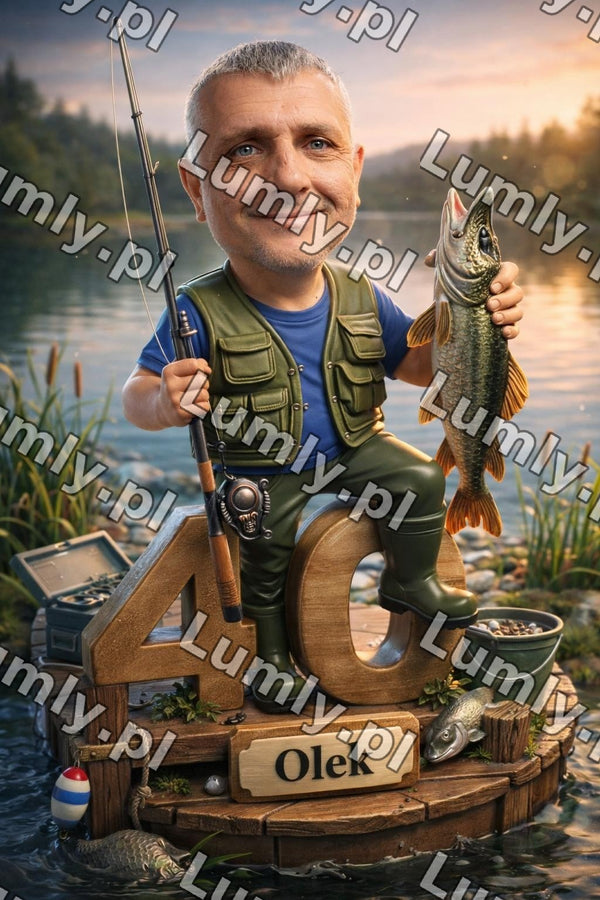 Plakat w białej ramce za szkłem - Rozmiar 40×60 cm