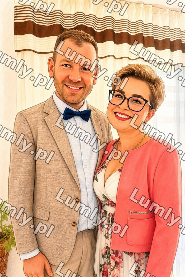 Plakat w czarnej ramce za szkłem - Rozmiar 30×45 cm