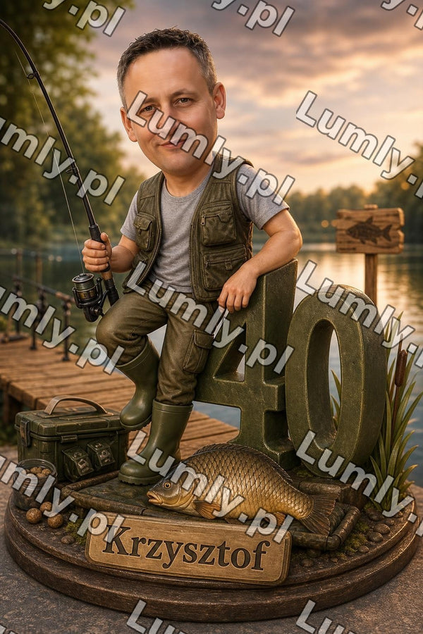Plakat w białej ramce za szkłem - Rozmiar 30×45 cm
