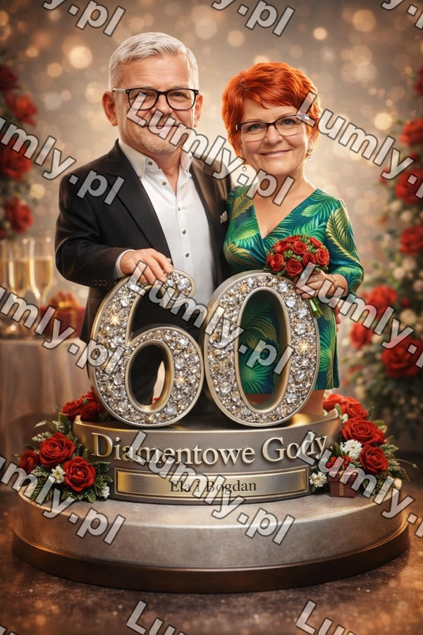 Wydruk na szkle na podstawce LED - Rozmiar 15×21 cm