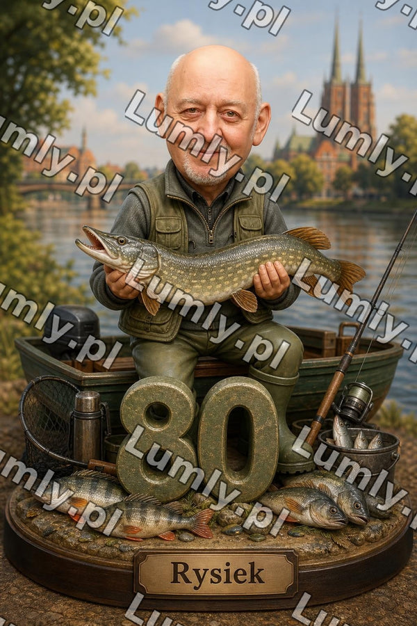 Plakat w czarnej ramce za szkłem - Rozmiar 20×30 cm