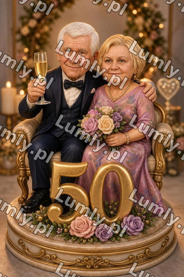 Plakat w drewnianej ramce za szkłem - Rozmiar 40×60 cm