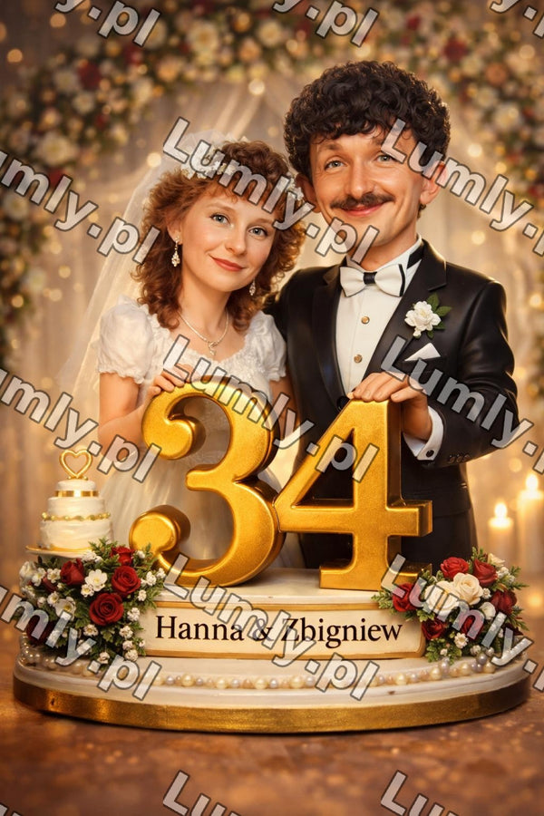 Wydruk na szkle na podstawce LED - Rozmiar 20×30 cm