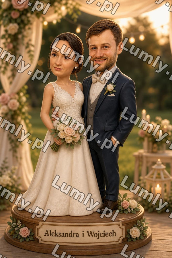 Wydruk na szkle na podstawce LED - Rozmiar 20×30 cm