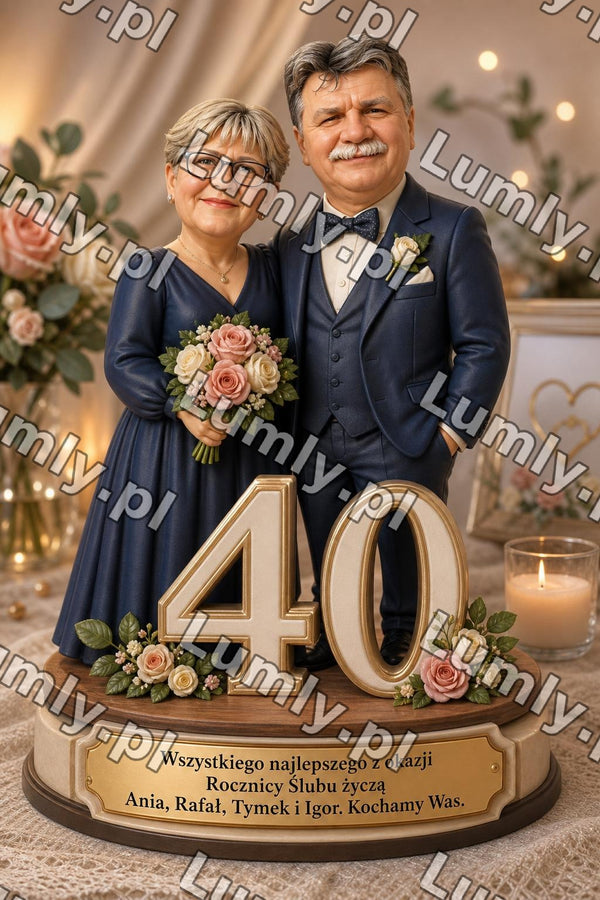 Plakat w czarnej ramce za szkłem - Rozmiar 20×30 cm