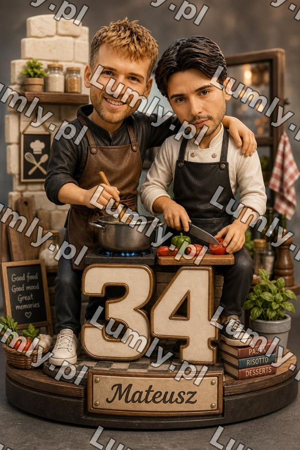 Plakat w czarnej ramce za szkłem - Rozmiar 30×45 cm