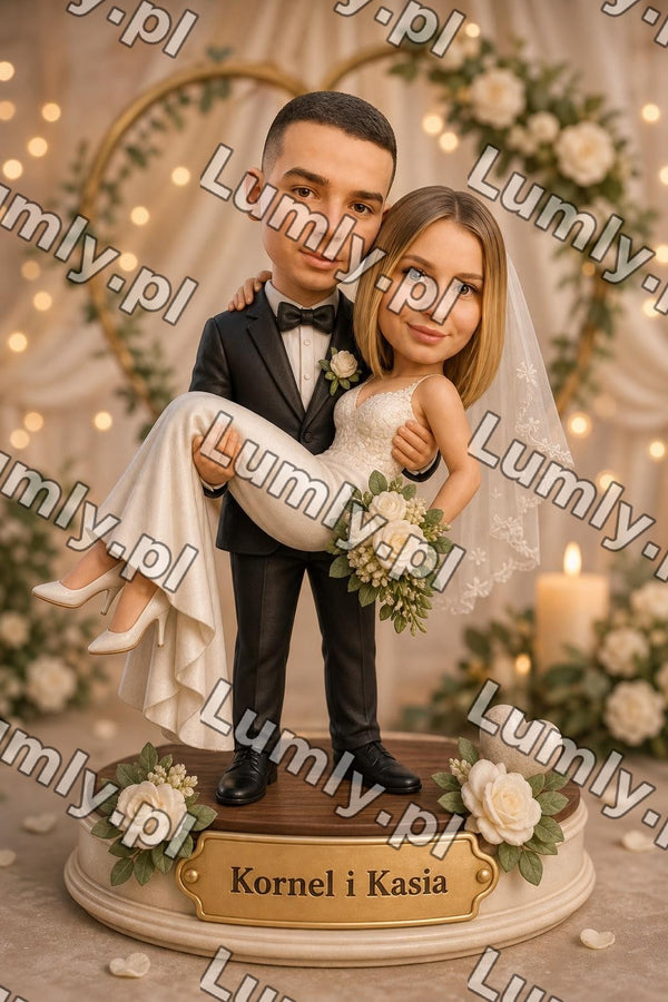 Wydruk na szkle na podstawce LED - Rozmiar 15×21 cm