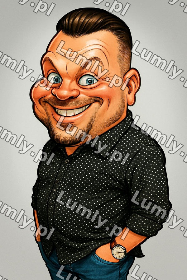 Plakat w drewnianej ramce za szkłem - Rozmiar 50×75 cm
