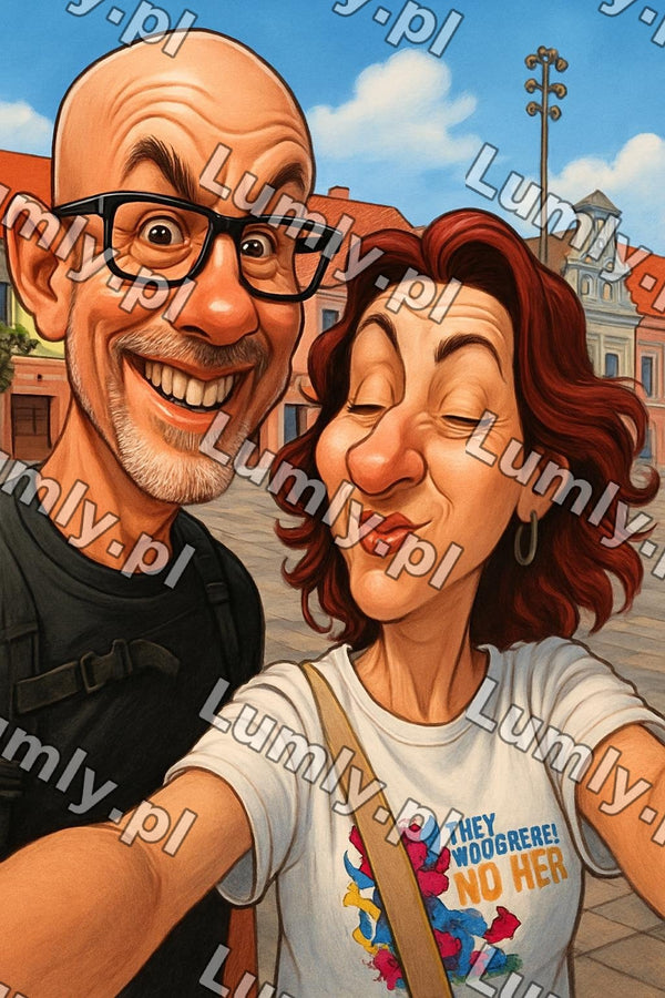 Plakat w czarnej ramce za szkłem - Rozmiar 50×75 cm