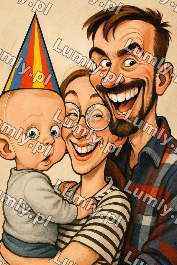 Plakat w drewnianej ramce za szkłem - Rozmiar 20×30 cm