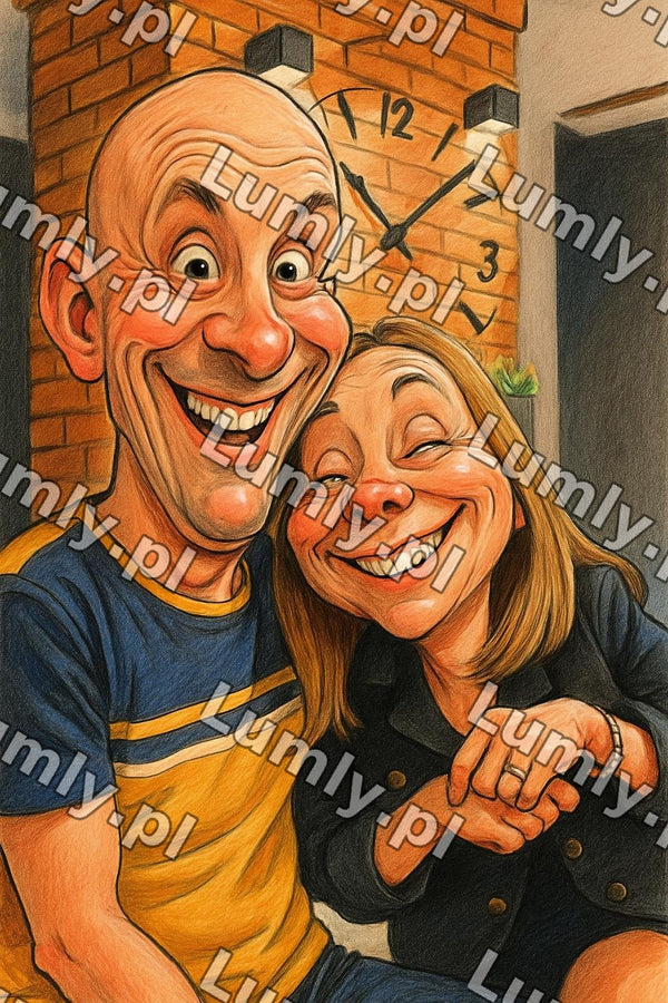 Plakat w białej ramce za szkłem - Rozmiar 20×30 cm