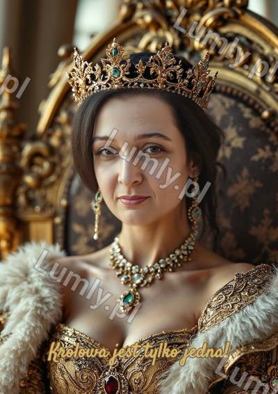 AI krolowa-styl-1 for Karykatura - 95692618