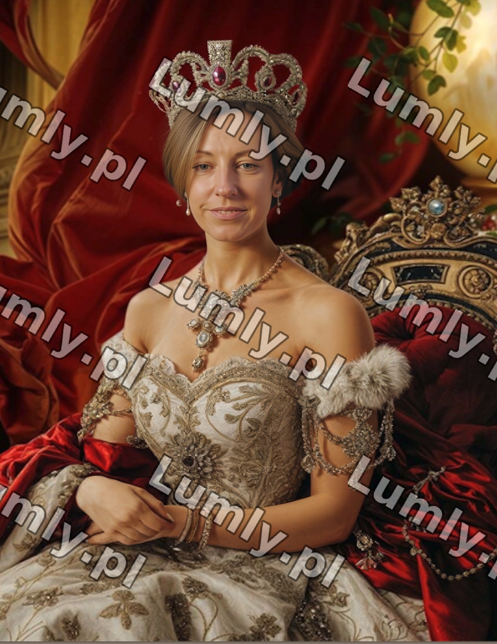 AI krolowa-styl-4 for Karykatura - 28301315