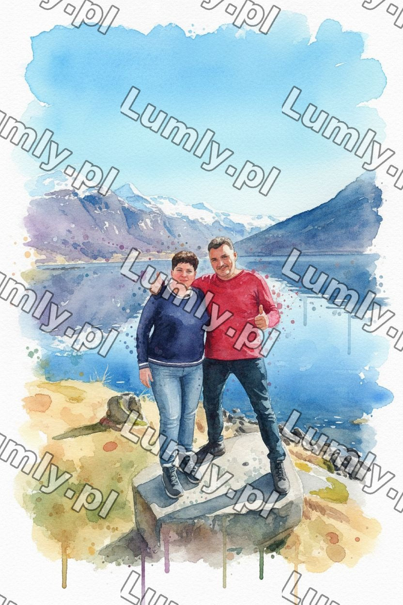 AI watercolor_ok for Karykatura - 11057543