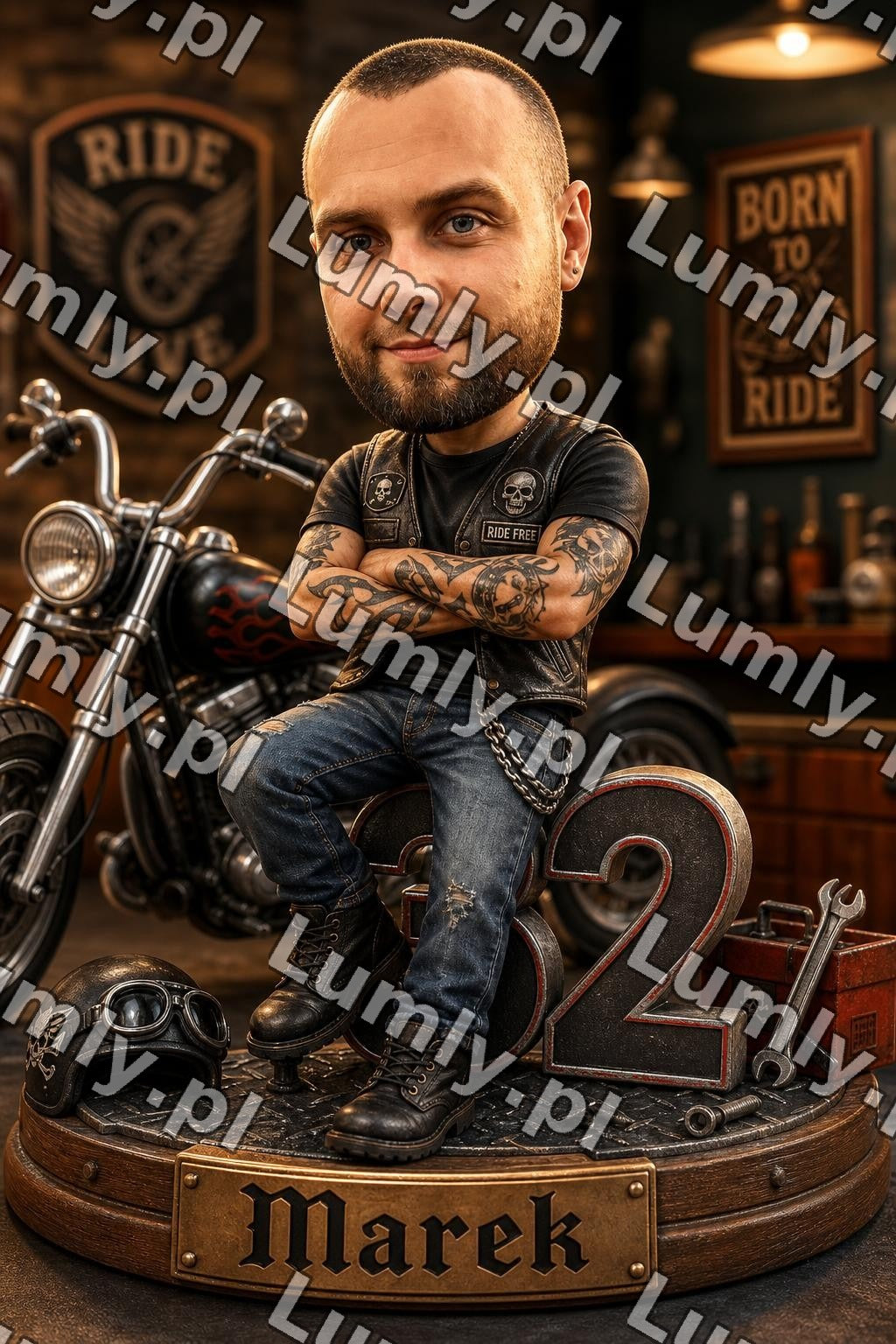 AI caricature-new for Motocyklis - 26336482