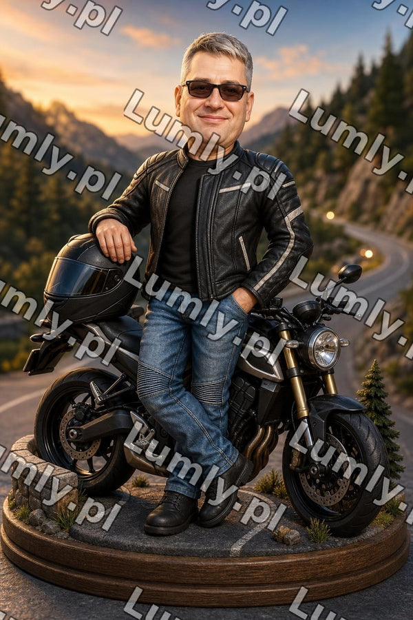 Plakat w czarnej ramce za szkłem - Rozmiar 20×30 cm