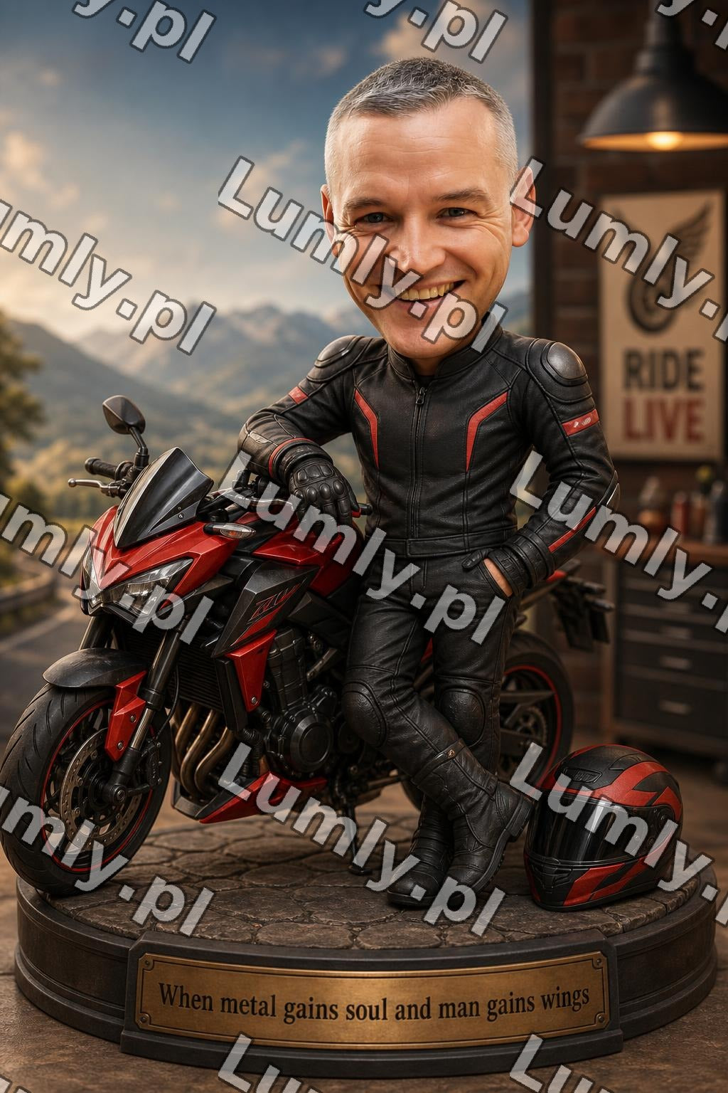 AI caricature-new for Motocyklis - 70093524