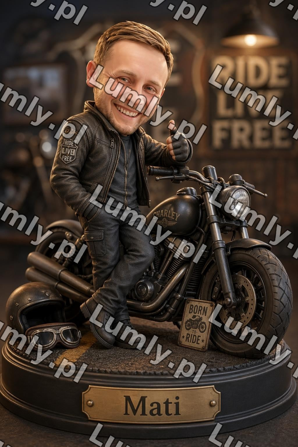 AI caricature-new for Motocyklis - 70564277