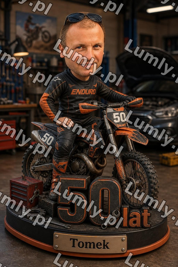 Plakat w drewnianej ramce za szkłem - Rozmiar 20×30 cm