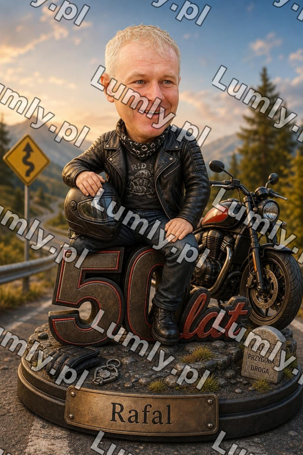 Plakat w czarnej ramce za szkłem - Rozmiar 20×30 cm