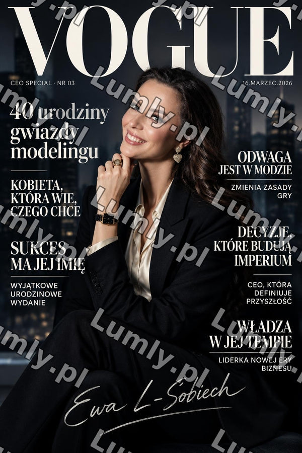 Plakat w białej ramce za szkłem - Rozmiar 20×30 cm