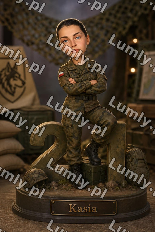 Plakat w czarnej ramce za szkłem - Rozmiar 40×60 cm