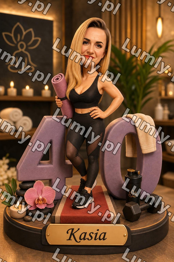Plakat w czarnej ramce za szkłem - Rozmiar 30×45 cm