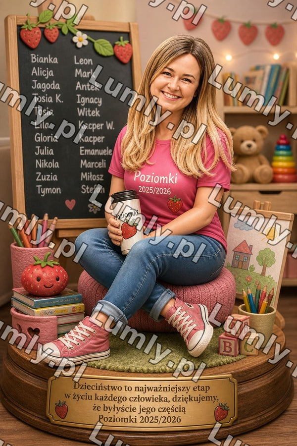 Plakat w białej ramce za szkłem - Rozmiar 30×45 cm