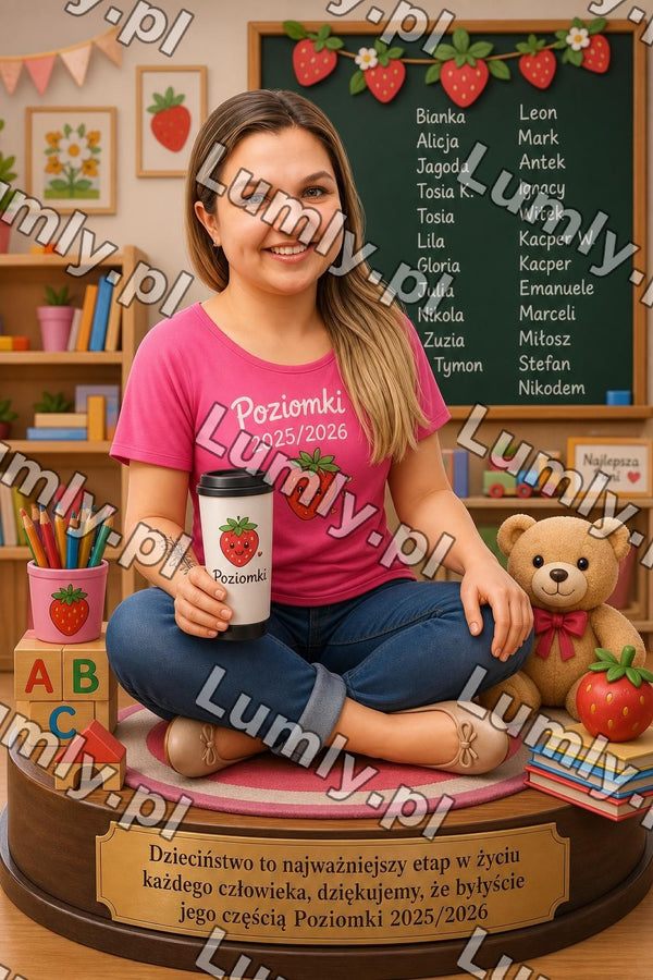 Plakat w białej ramce za szkłem - Rozmiar 30×45 cm