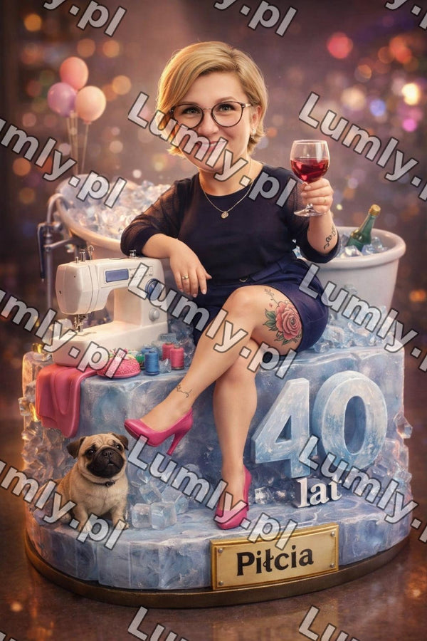 Plakat w czarnej ramce za szkłem - Rozmiar 60×90 cm