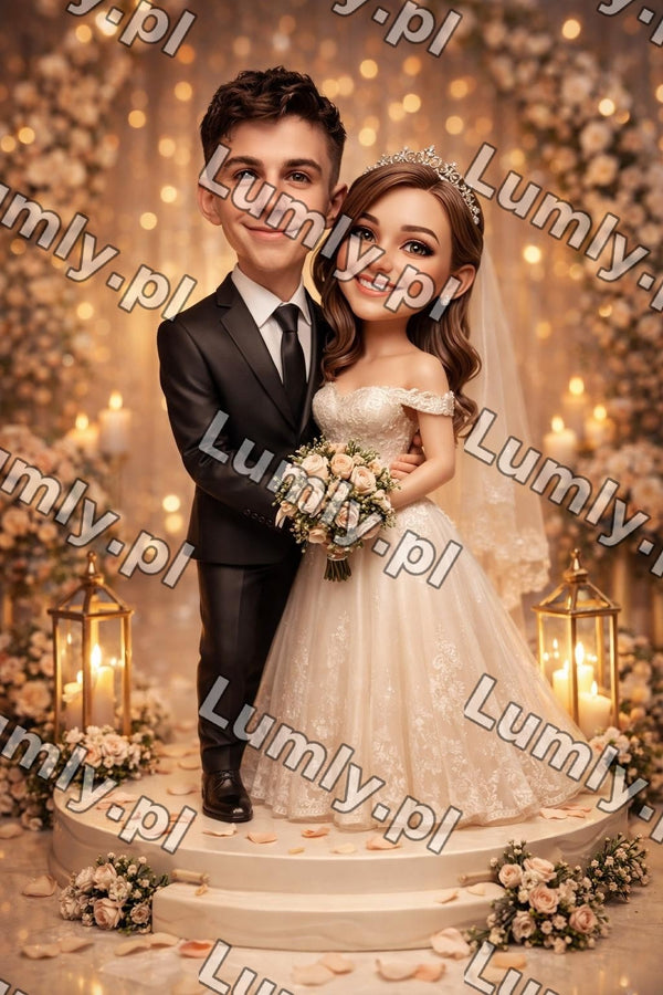 Wydruk na szkle na podstawce LED - Rozmiar 20×30 cm