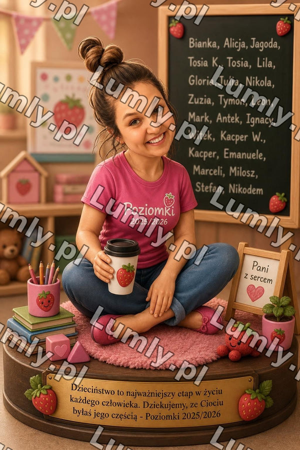 Plakat w białej ramce za szkłem - Rozmiar 30×45 cm