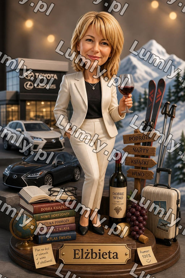 Plik cyfrowy do pobrania - Styl caricature-new
