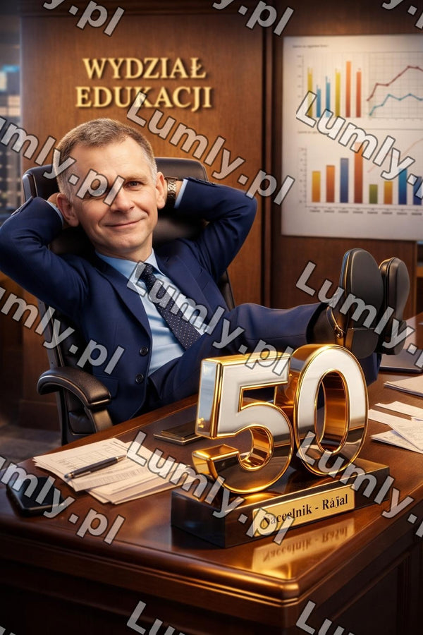 Plakat w czarnej ramce za szkłem - Rozmiar 40×60 cm