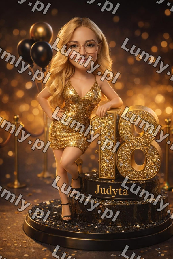 Plakat w czarnej ramce za szkłem - Rozmiar 30×45 cm