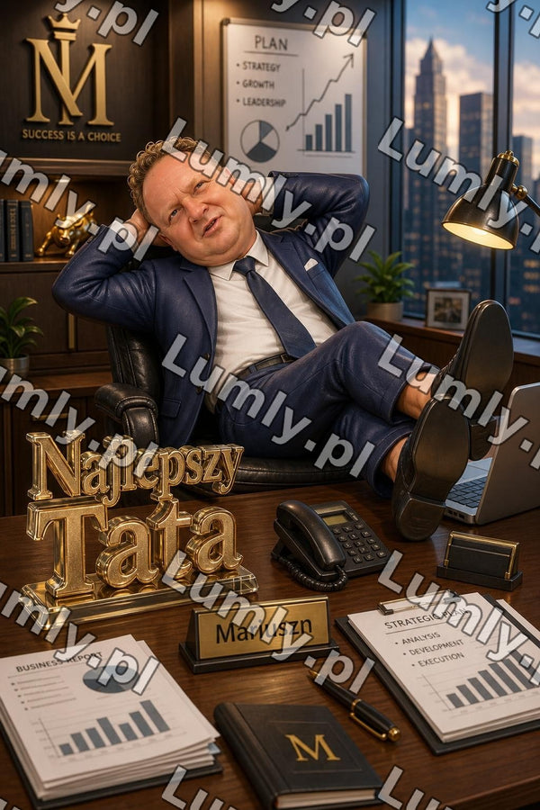 Plakat w czarnej ramce za szkłem - Rozmiar 20×30 cm