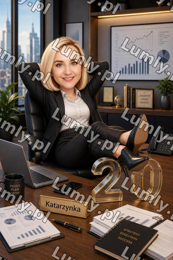 Wydruk na szkle na podstawce LED - Rozmiar 15×21 cm