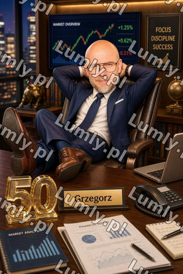 Plakat w drewnianej ramce za szkłem - Rozmiar 30×45 cm