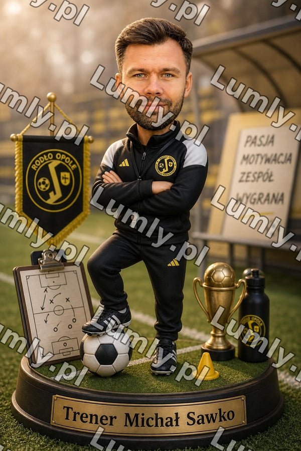 Plakat w czarnej ramce za szkłem - Rozmiar 40×60 cm