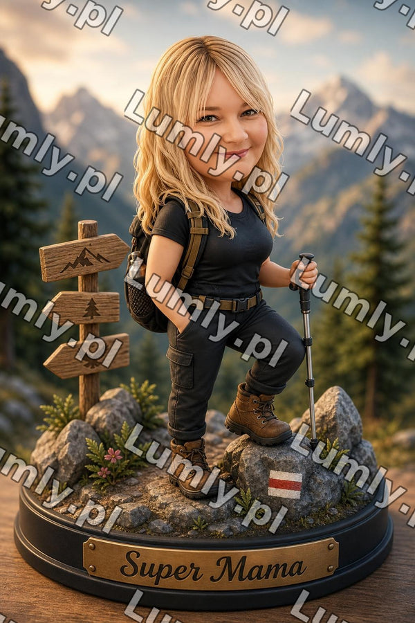 Plakat w białej ramce za szkłem - Rozmiar 20×30 cm
