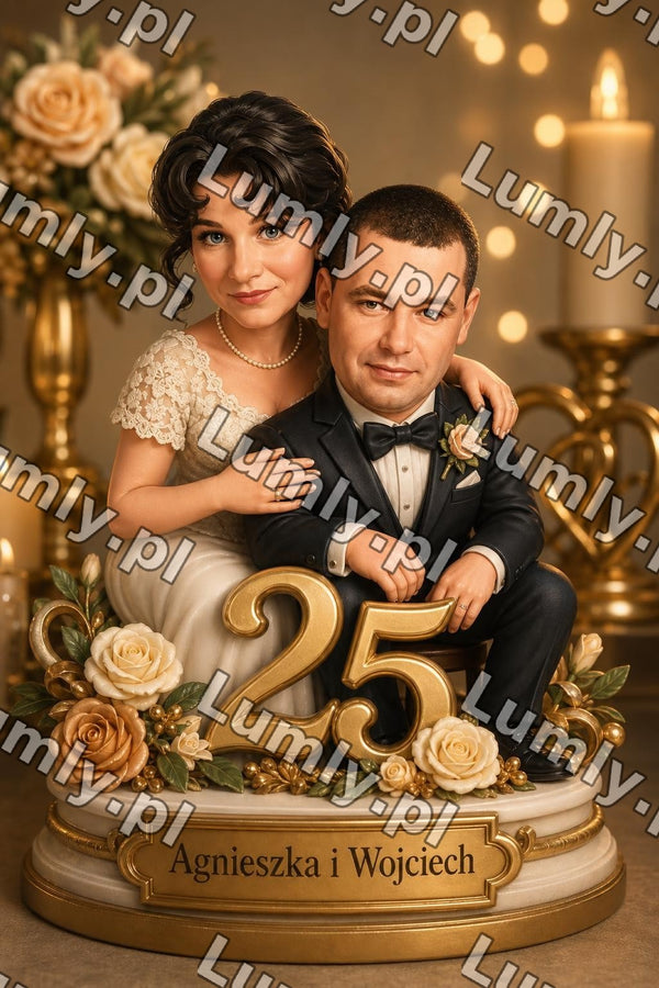 Plakat w białej ramce za szkłem - Rozmiar 30×45 cm