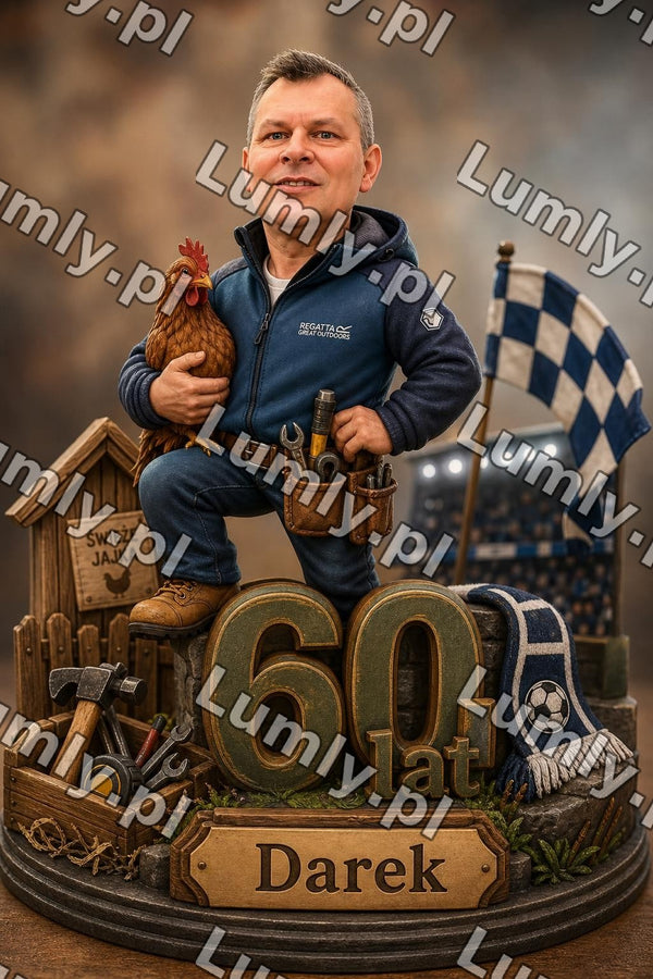 Plakat w czarnej ramce za szkłem - Rozmiar 30×45 cm
