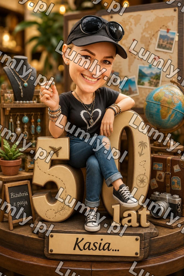 Plakat w czarnej ramce za szkłem - Rozmiar 30×45 cm