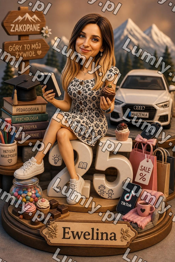Obraz na płótnie - rama klasyczna - blejtram - Rozmiar 20×30 cm