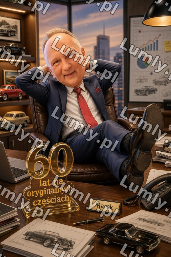 Plakat w czarnej ramce za szkłem - Rozmiar 30×45 cm