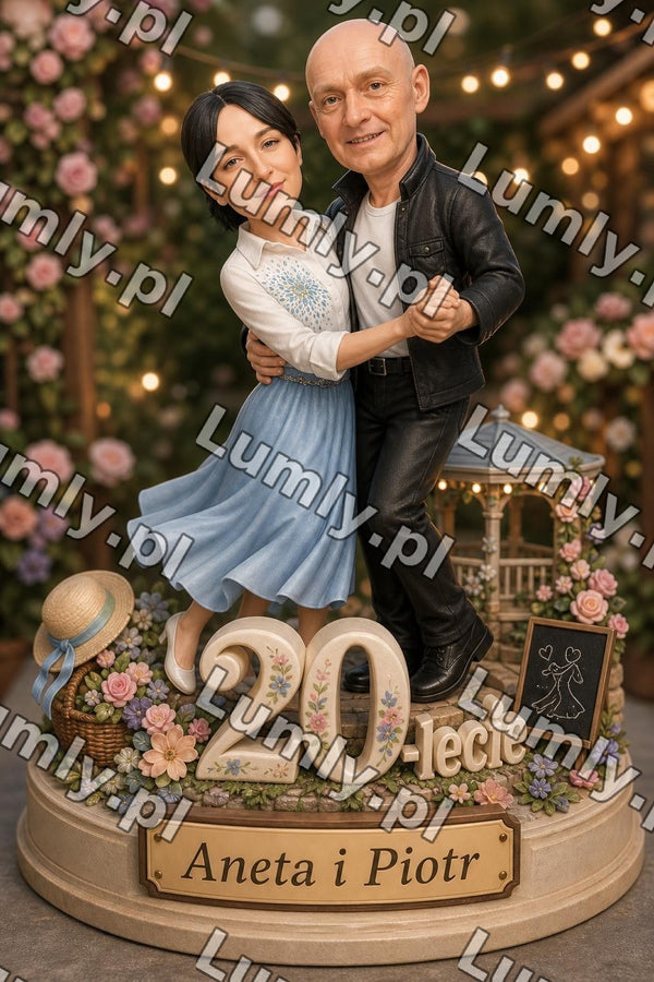 Plakat w drewnianej ramce za szkłem - Rozmiar 30×45 cm