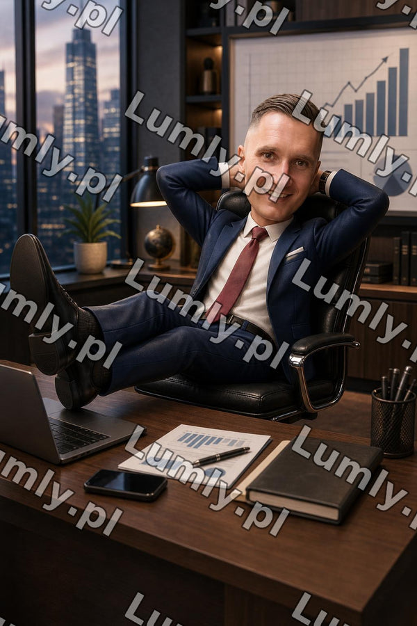 Plakat w białej ramce za szkłem - Rozmiar 30×45 cm