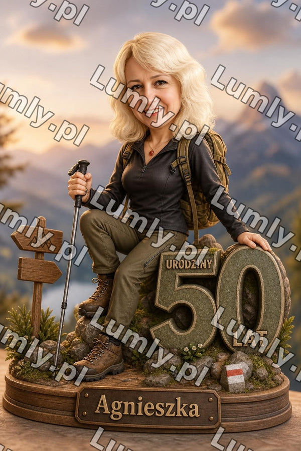 Plakat w czarnej ramce za szkłem - Rozmiar 40×60 cm