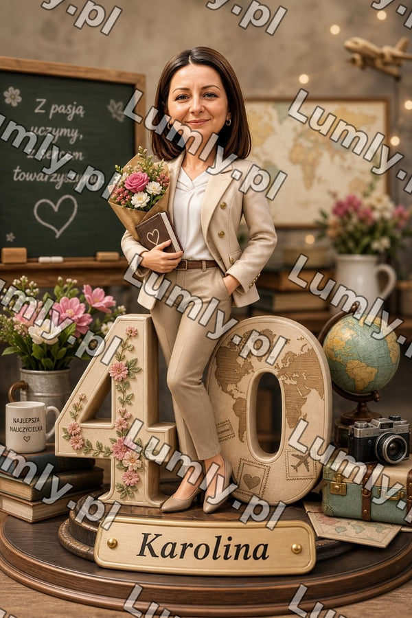 Plakat w czarnej ramce za szkłem - Rozmiar 30×45 cm